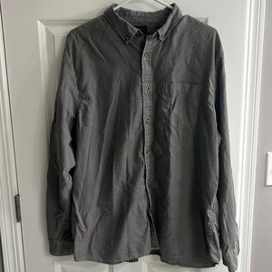 Banana Republic Gray Button Down Shirt - Size XL